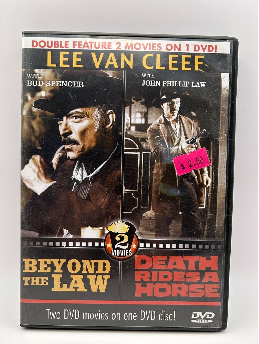 Beyond the Law DVD Double Feature Lee Van Cleef 2003 Westerns